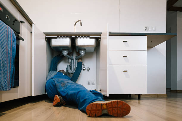 Professional Pipe Repair technician working in Genoa, IL